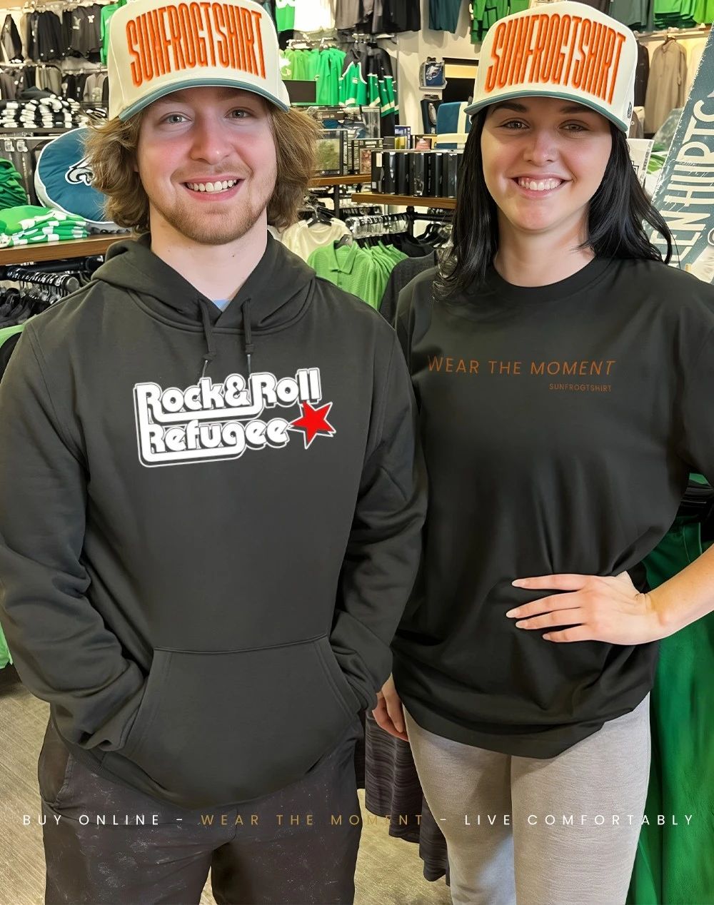 Rock and Roll Refugee star shirt