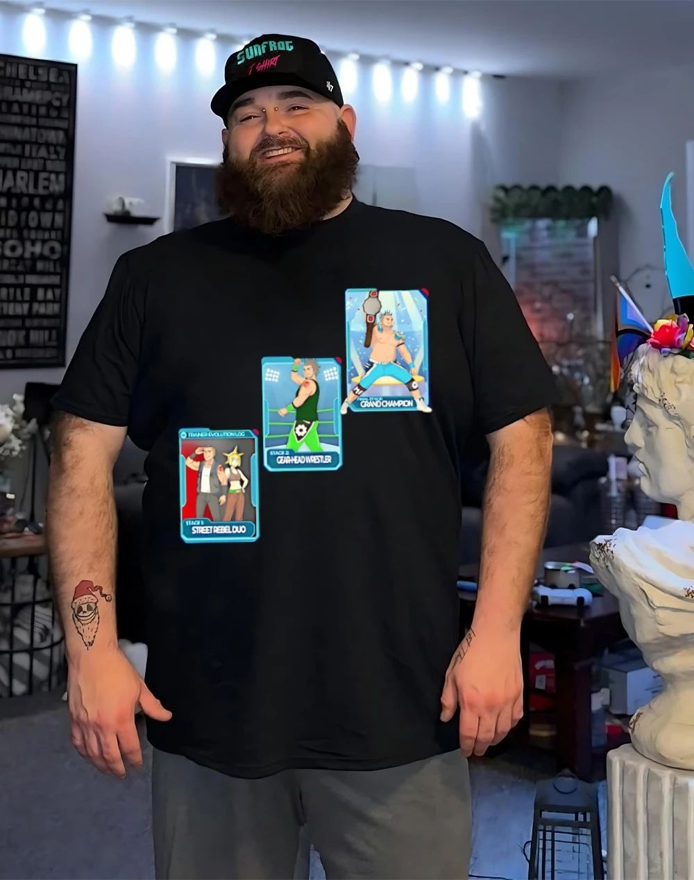 Marcus Eriks Evolve ME graphic shirt