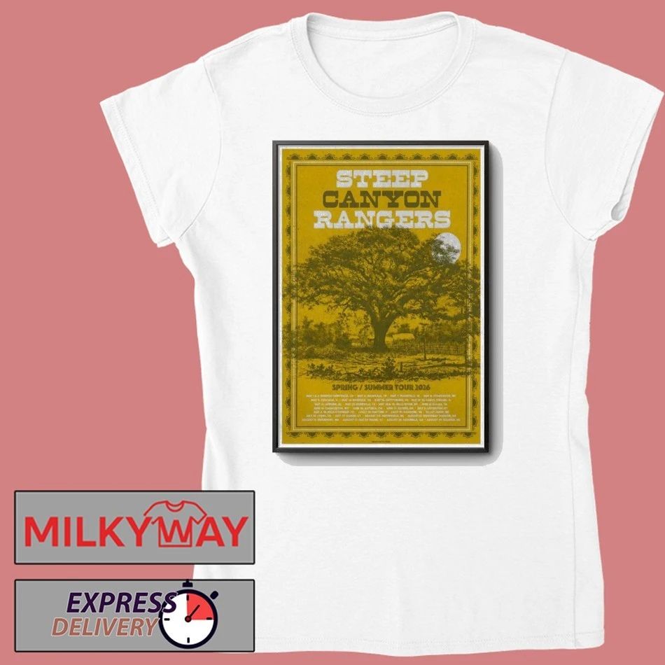 Poster 2026 Steep Canyon Rangers Spring Summer TOUR shirt