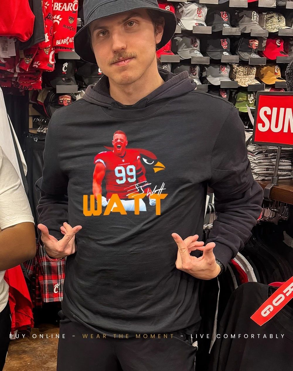 J. J. Watt St. Louis Cardinals signatures shirt