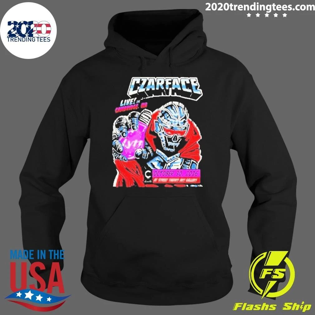 Czarface Cambridge MA At Street Theory Art Gallery In Cambridge MA On October 30 2026 Shirt