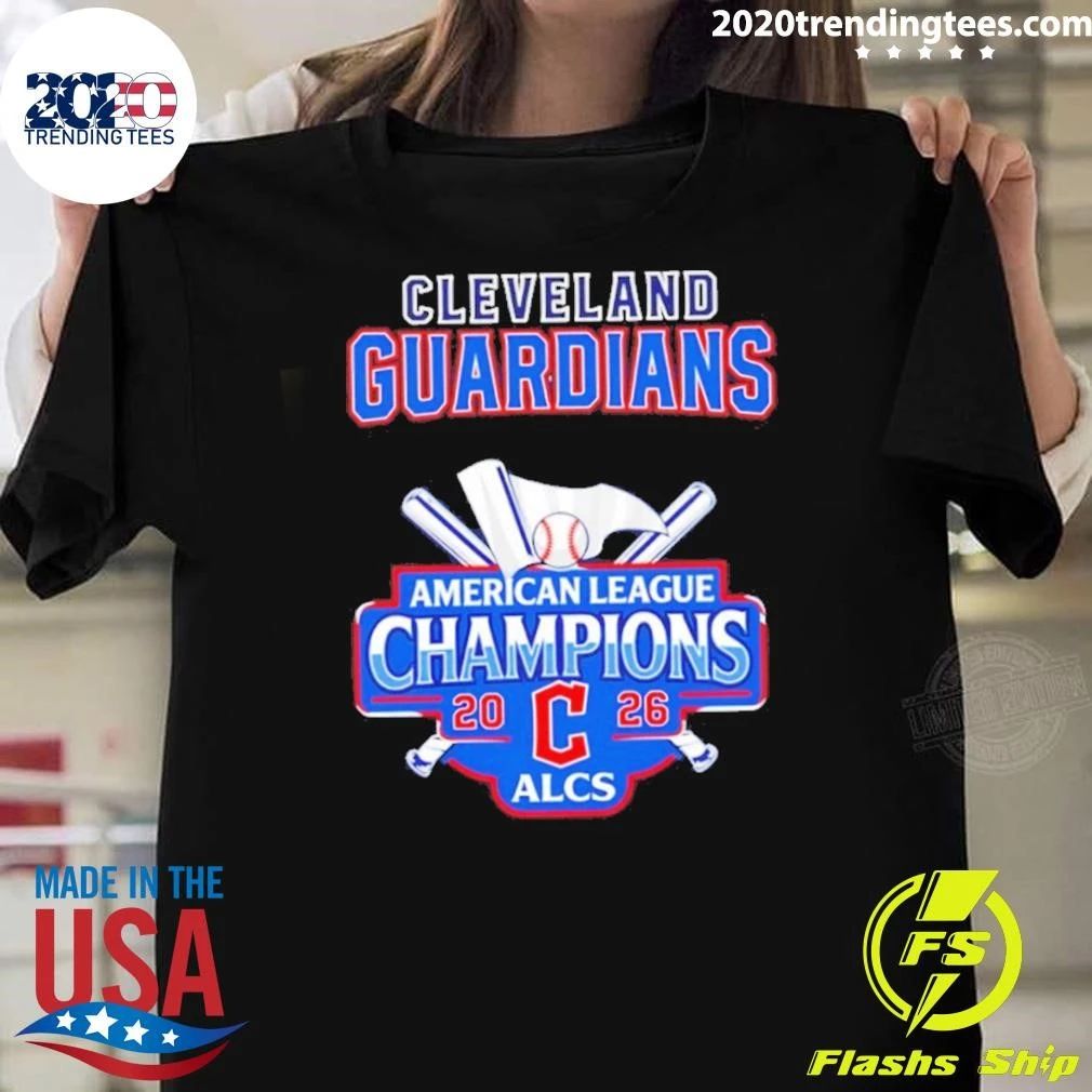 Cleveland Guardians 2026 American League Champions Bats Shirt