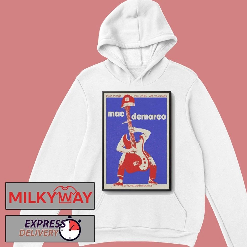Mac Demarco May 7 2026 The Salt Shed, Chicago IL Poster shirt