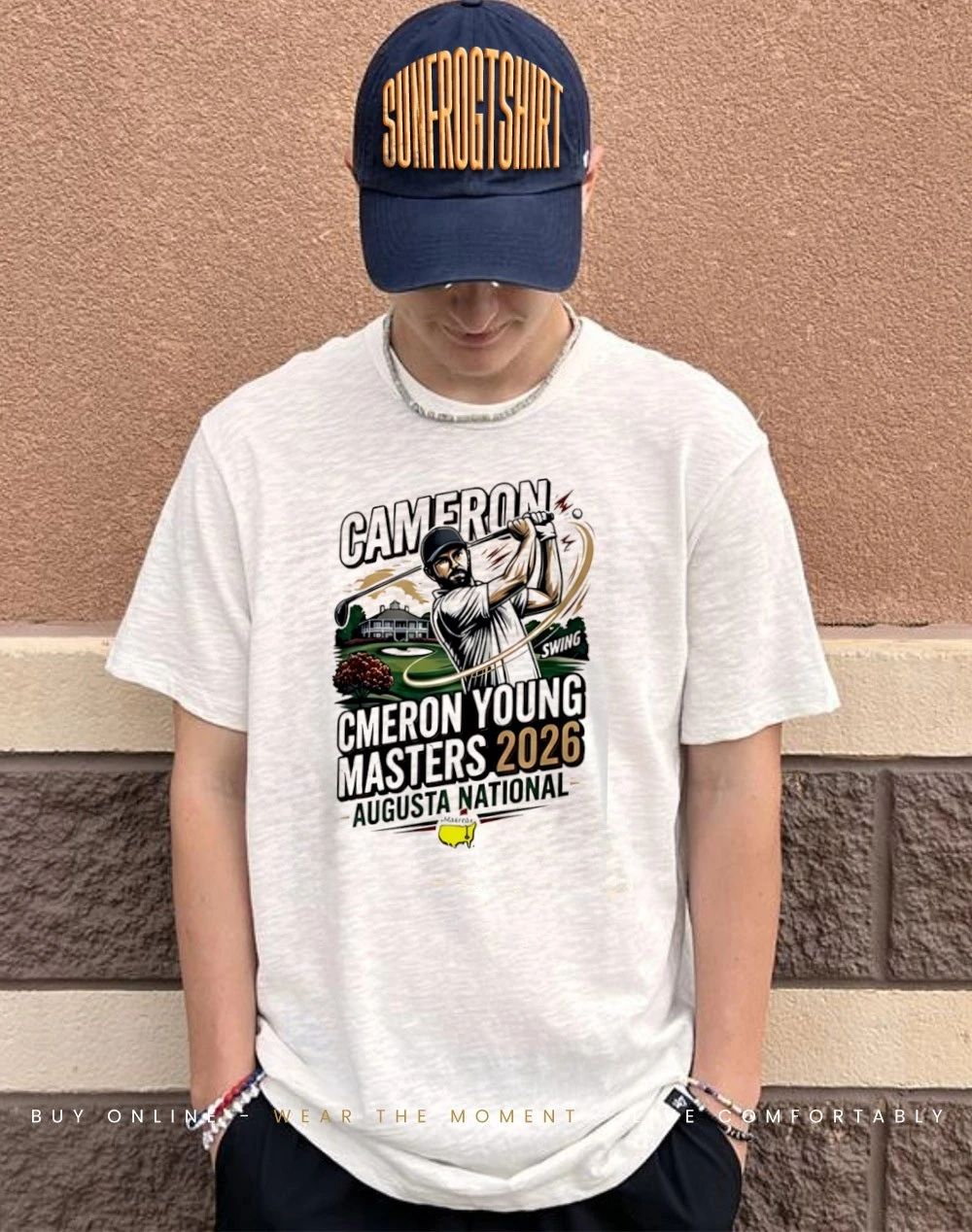 Masters 2026 Cameron Young Augusta National Shirt