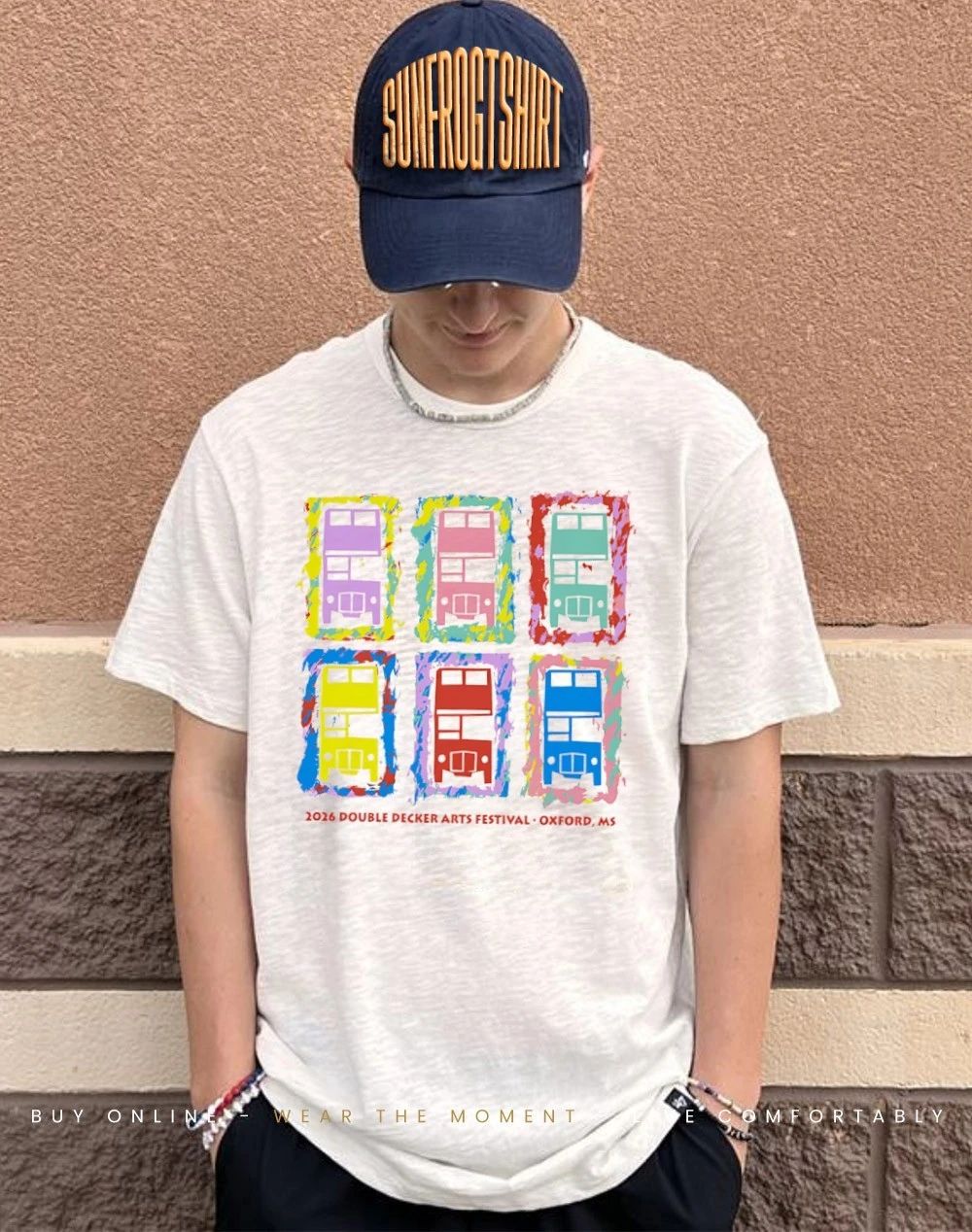2026 Double Decker Arts Festival Bus shirt