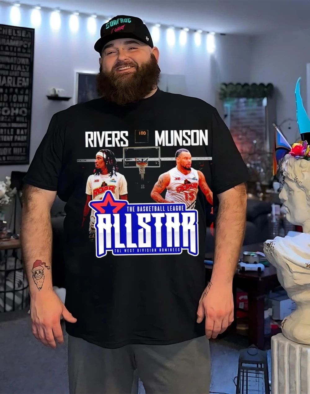 Rivers Munson TBL West All-Star nominees 2026 shirt