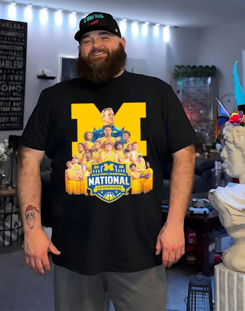 Michigan Wolverines Men’s Basketball Natty Champs National Champions 2026 shirt
