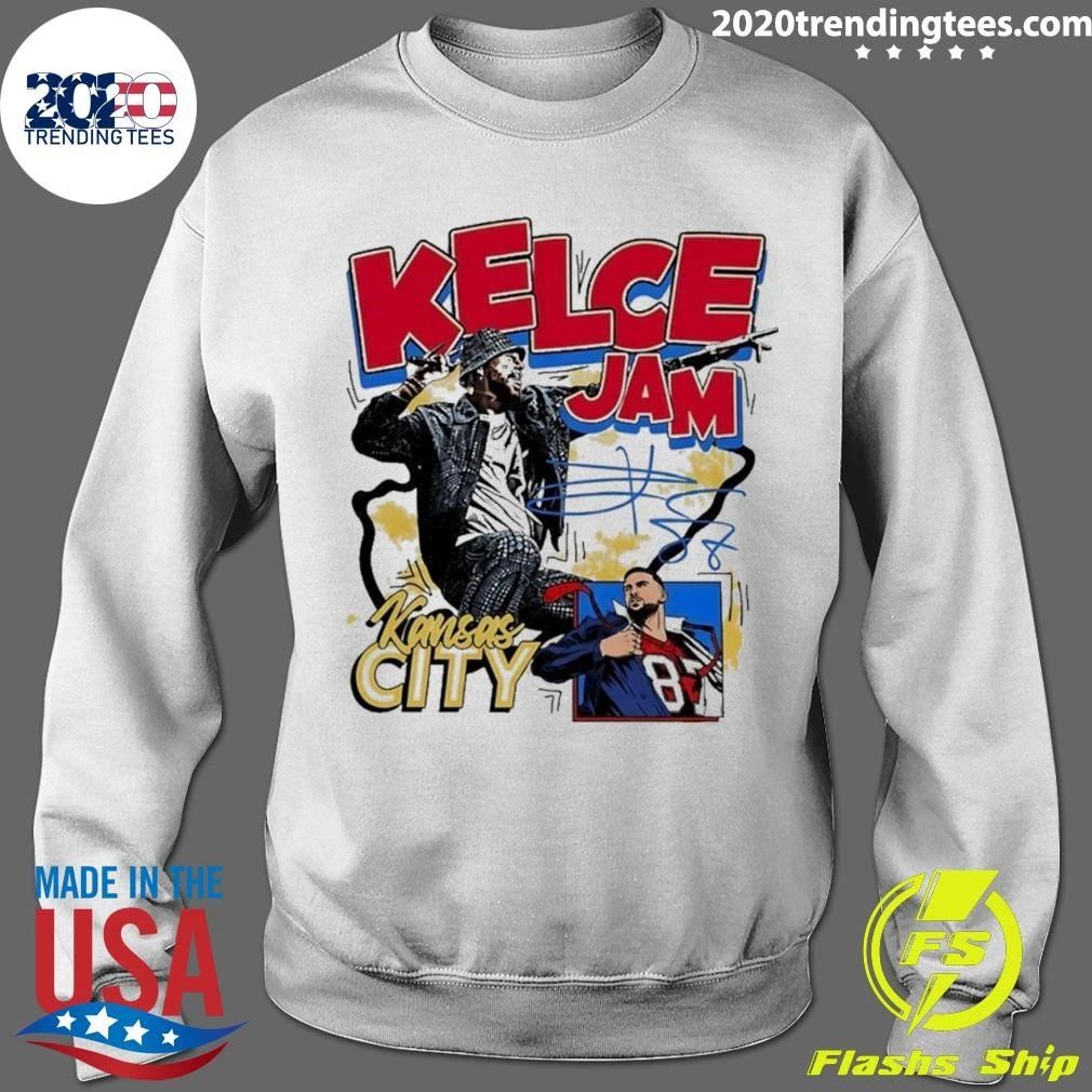 Travis Kelce Jam Kansas City Chiefs Signature Shirt