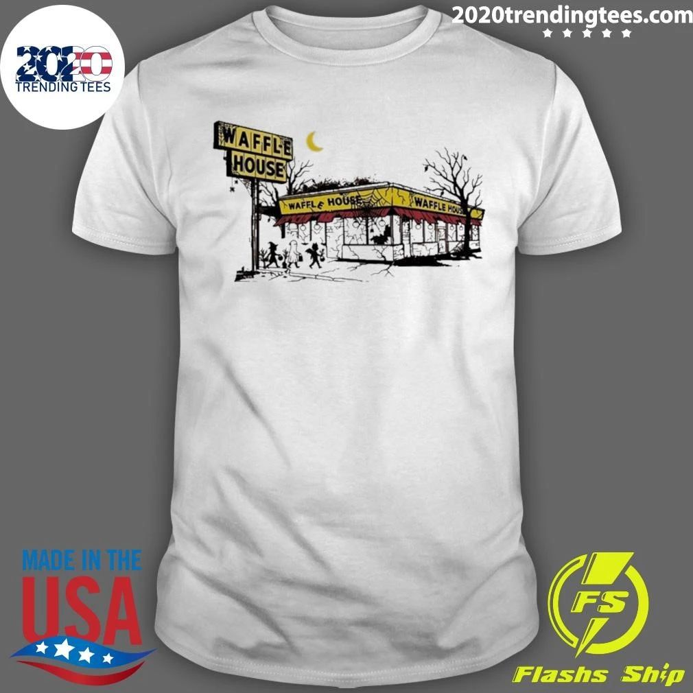 Haunted Waffle House 2026 Halloween Shirt