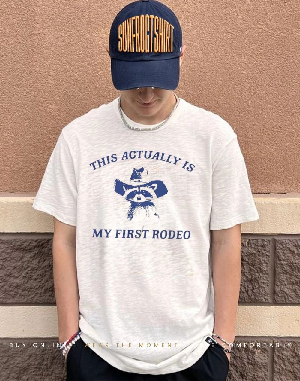 This actually is my first rodeo raccoon vintage shirt