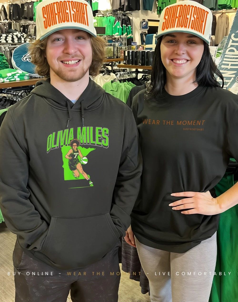 Olivia Miles Minnesota State Star shirt