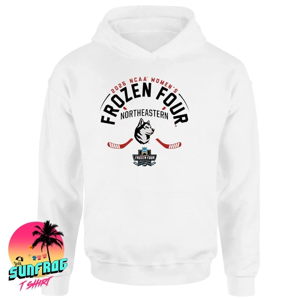 Northeastern Women’s Hockey 2026 Frozen Four shirt