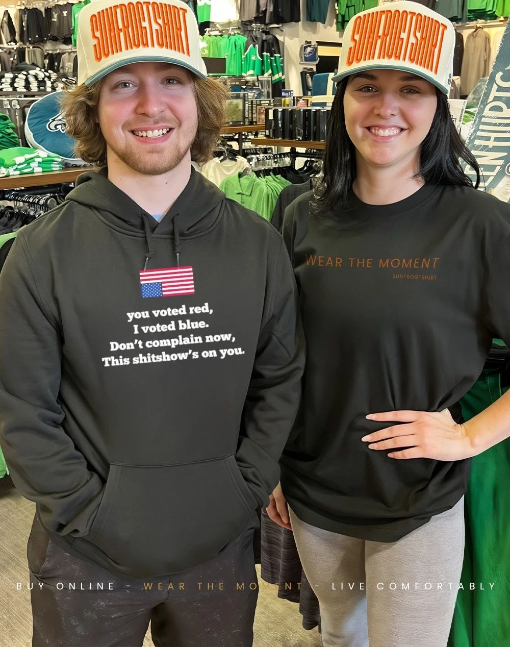 You Voted Red I Voted Blue Don’t Complain Now This Shitshow’s On You Shirt