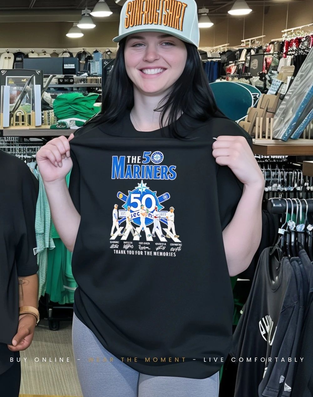 The 50 seasons of Seattle Mariners 1977–2027 shirt