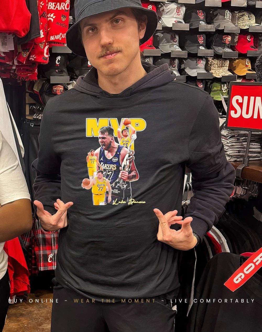Luka Doncic Los Angeles Lakers MVP 2026 graphic shirt