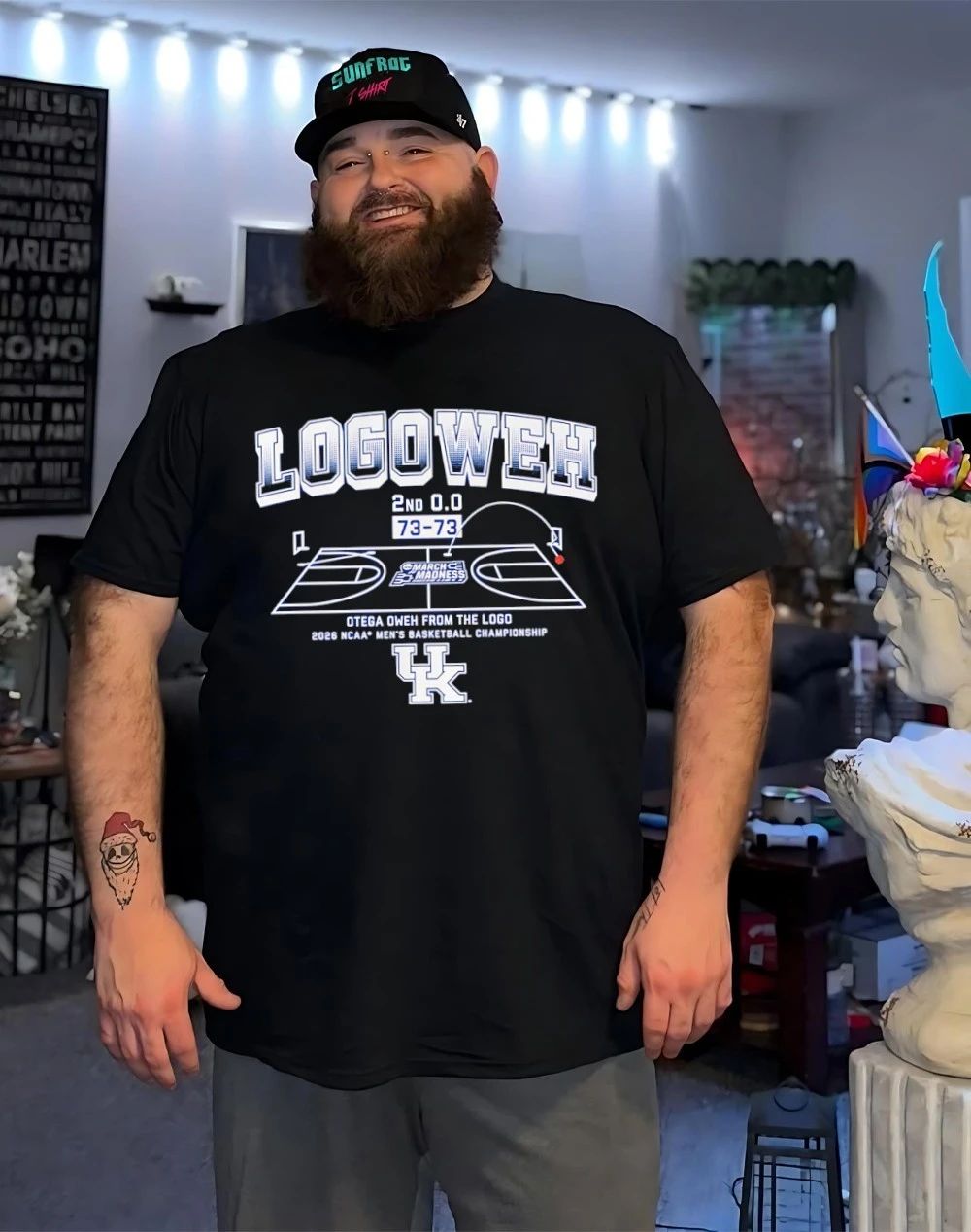 Kentucky Wildcats MBB Otega Oweh Logoweh 2026 March Madness shirt