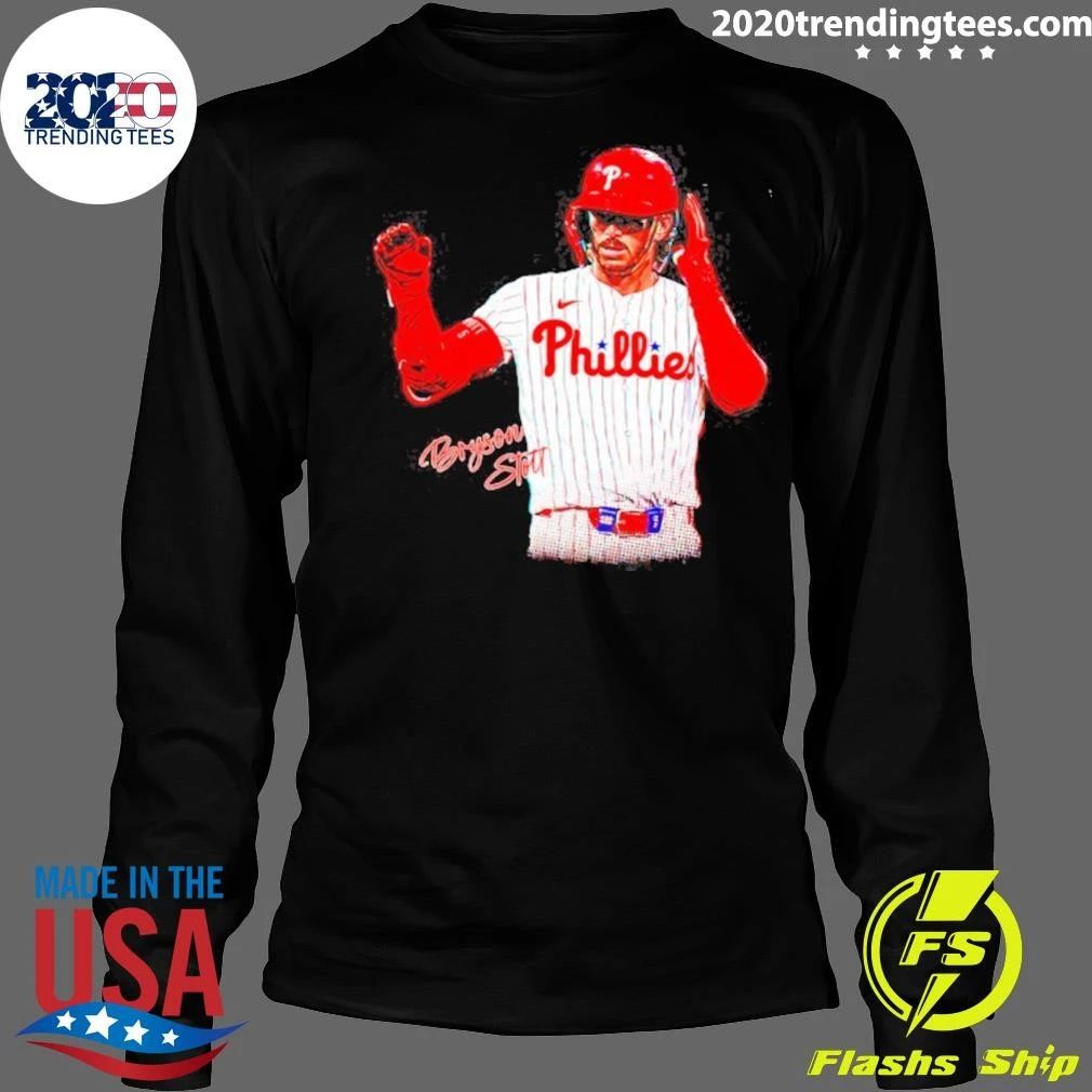 Bryson Stott Philadelphia Phillies Baseball Player Signature Shirt