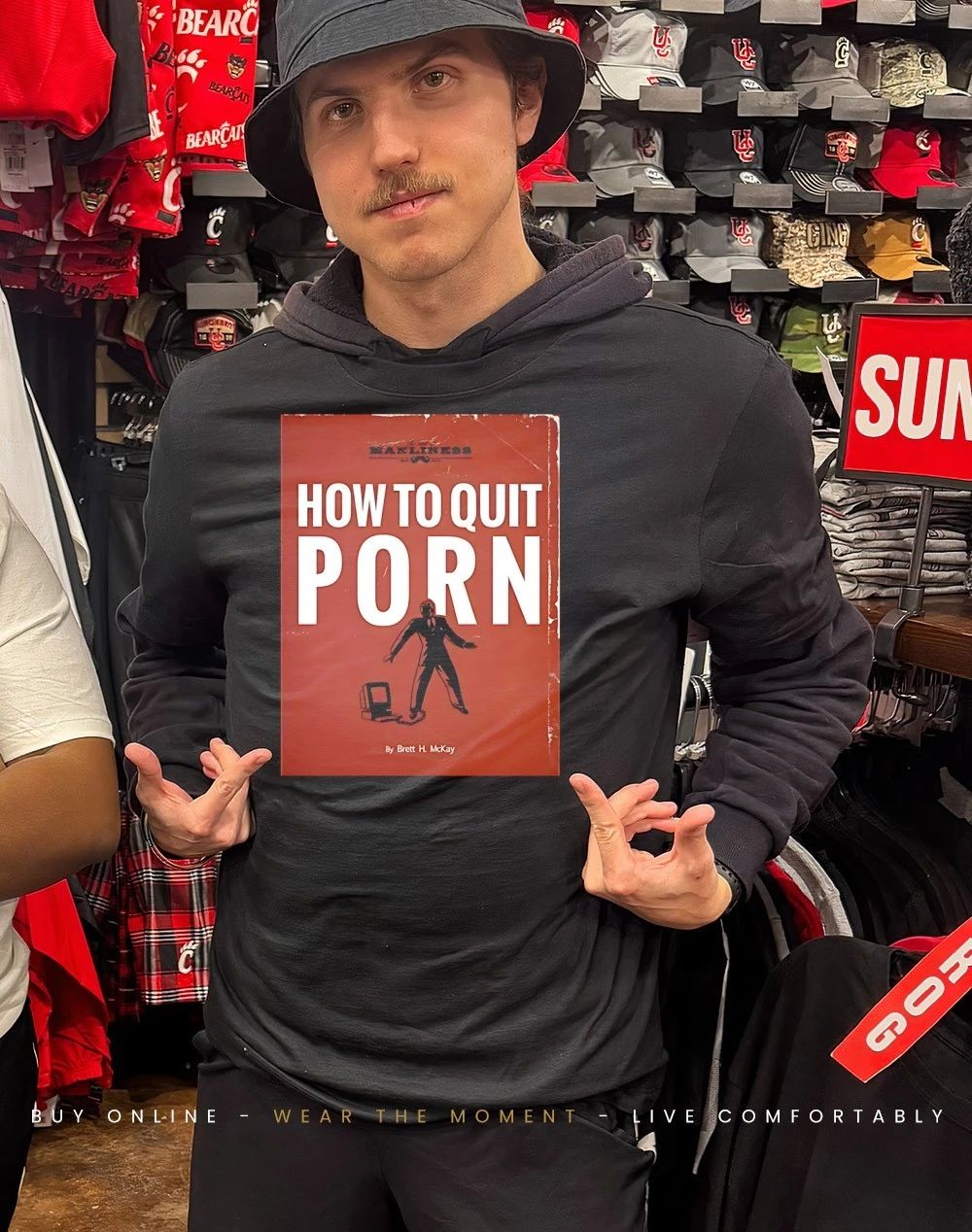 Manliness how to quit porn shirt