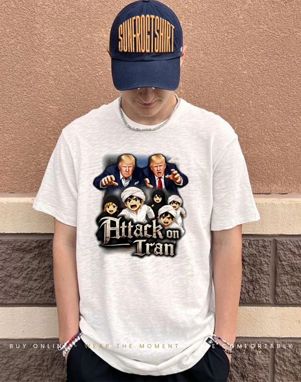 Attack on Iran Trump graphic shirt