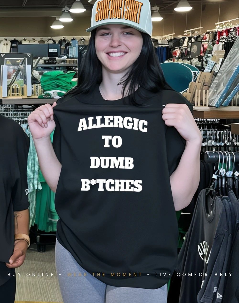Allergic to dumb bitches shirt
