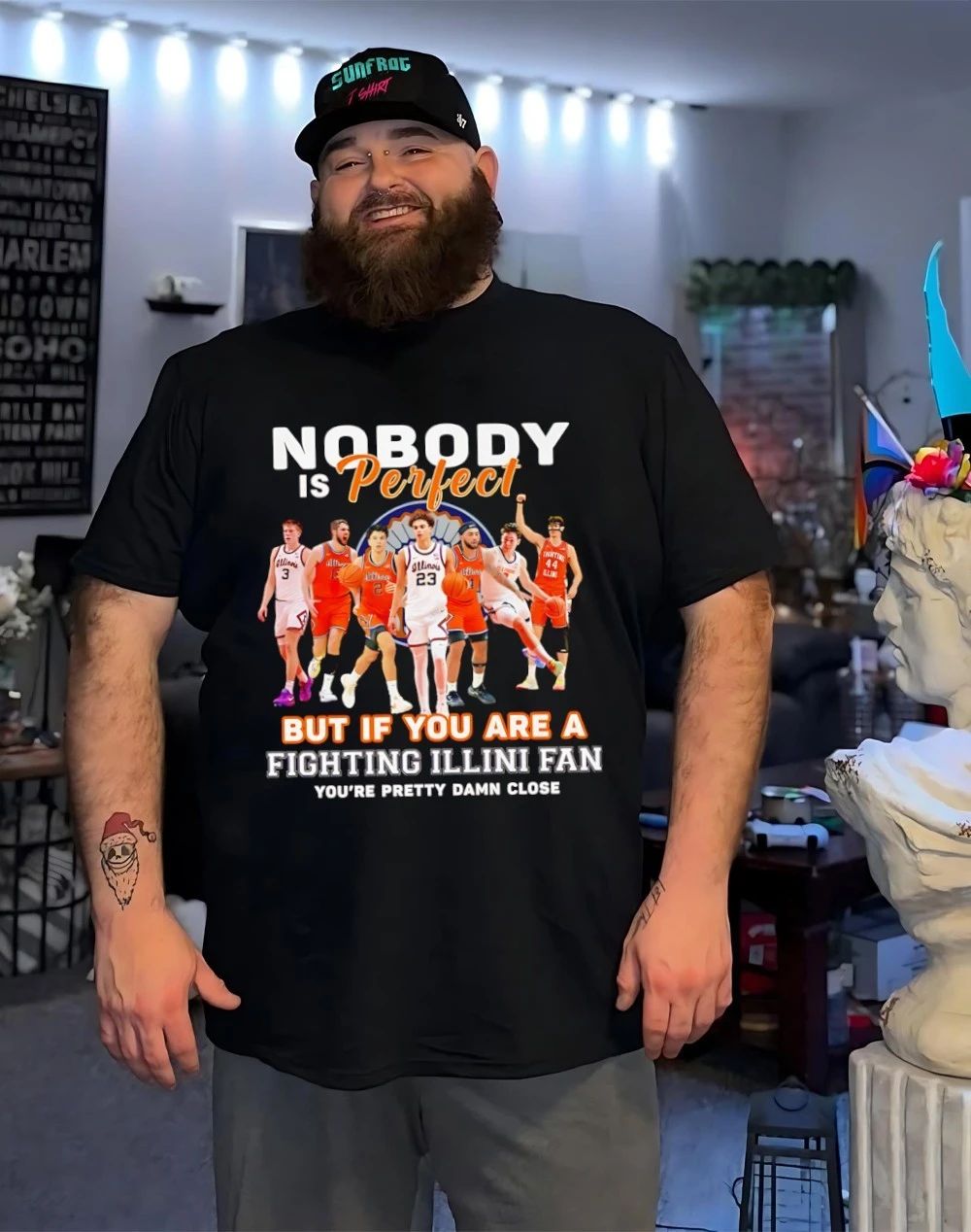 Nobody is perfect but if you are a Fighting Illini fan you are pretty damn close shirt