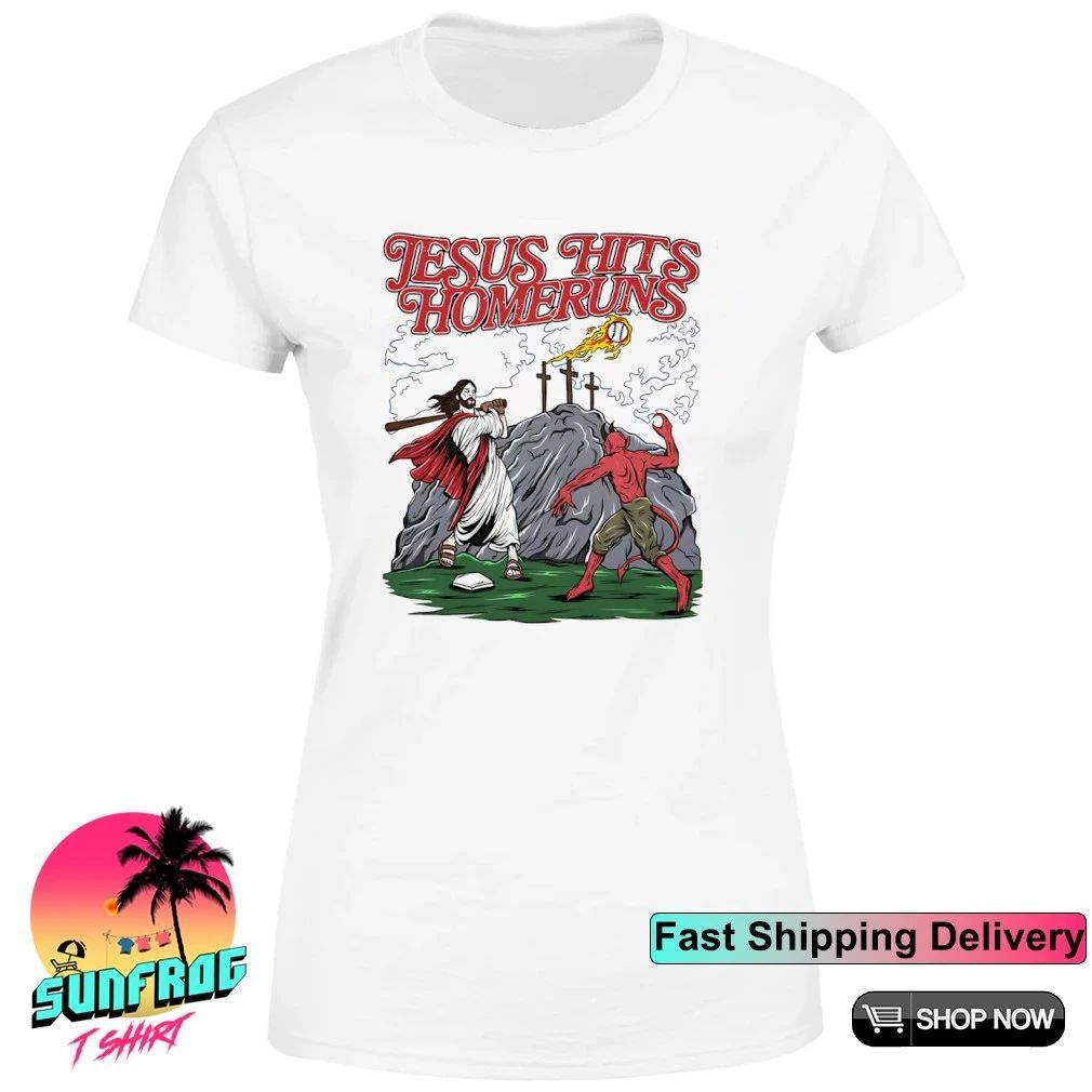 Jesus Hits Homeruns Jesus Played Baseball shirt