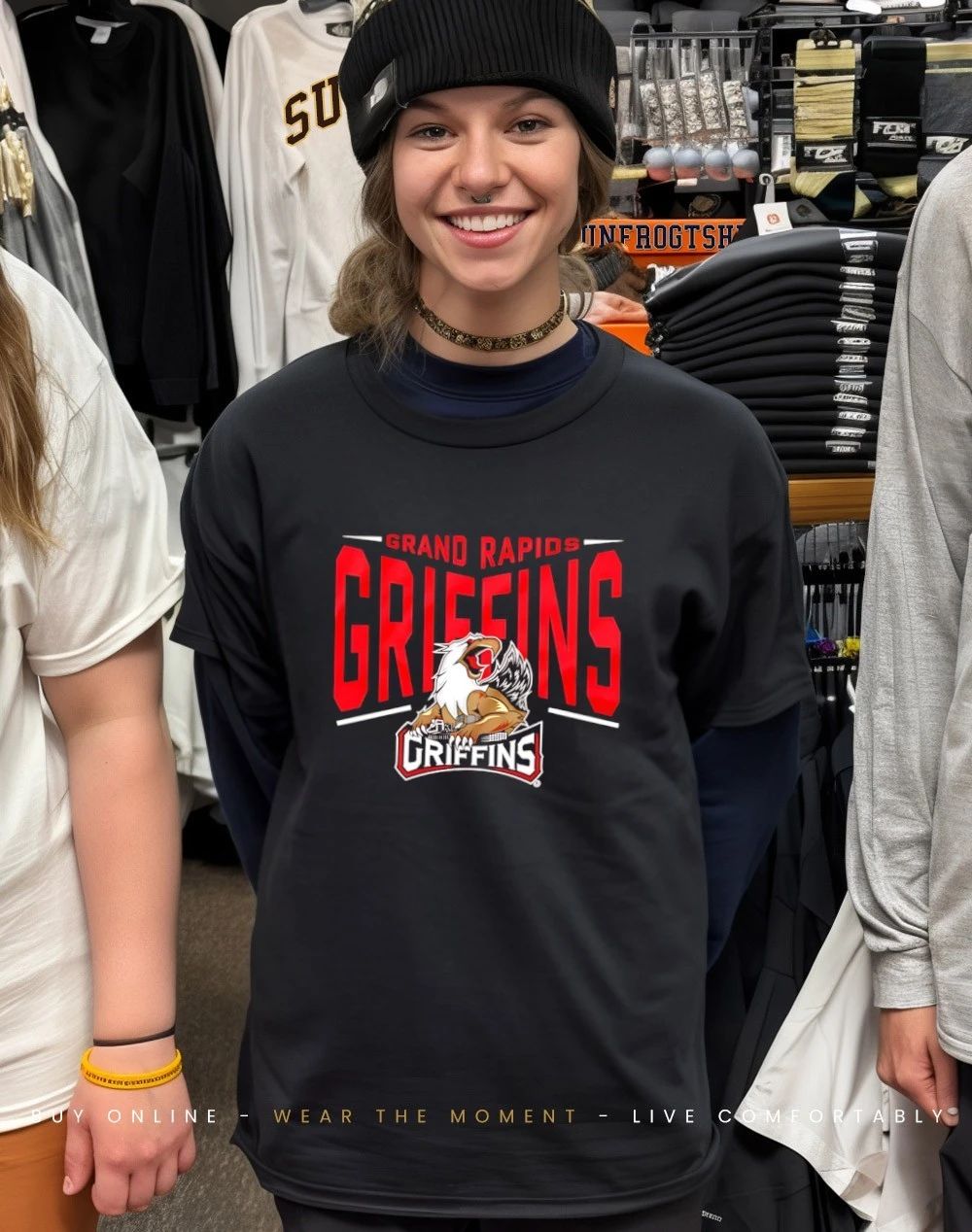 Grand Rapids Griffins Full Fandom logo shirt