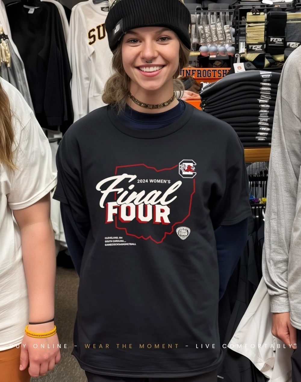 South Carolina Gamecocks 2026 NCAA Women’s Basketball Final Four shirt