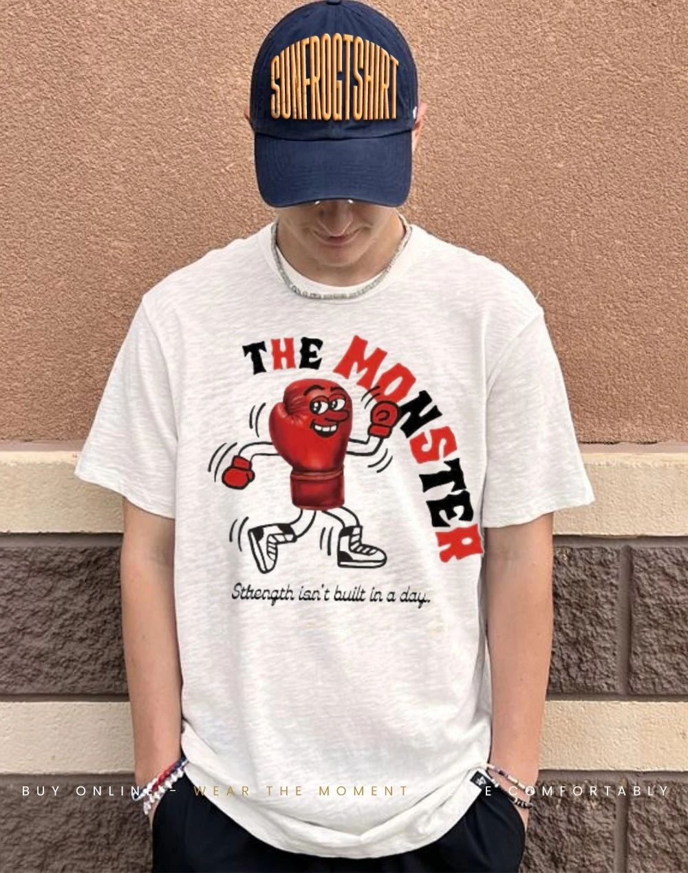 The monster strength isn’t built in a day shirt