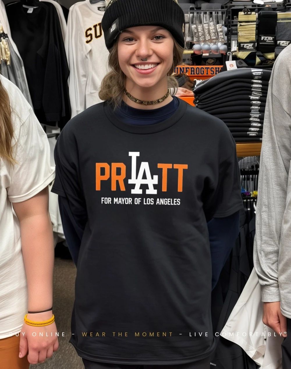 2026 Pratt For Mayor Of Los Angeles Shirt