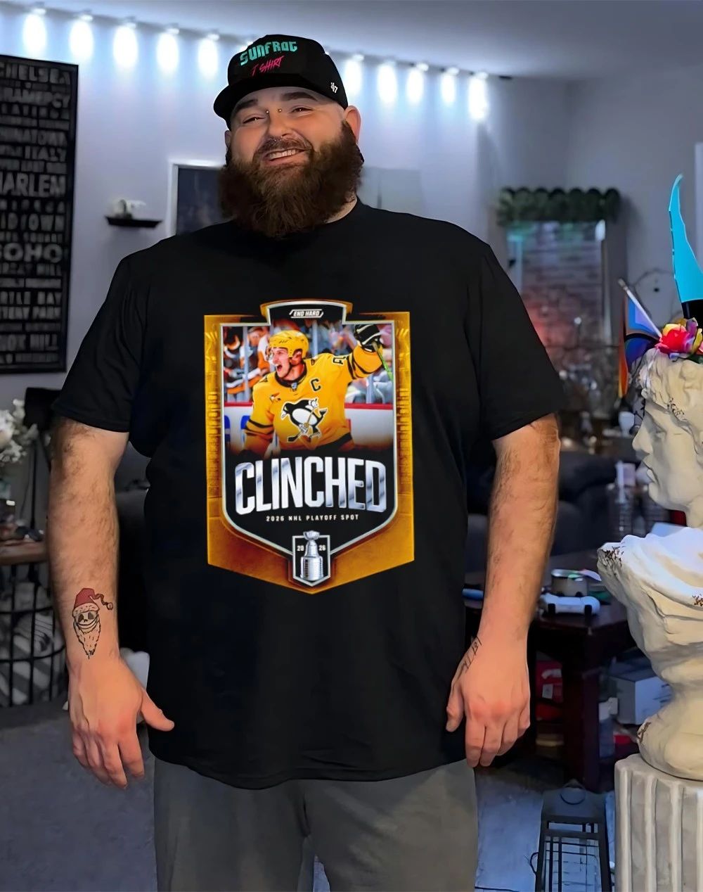 Pittsburgh Penguins Clinched 2026 NHL playoff spot shirt