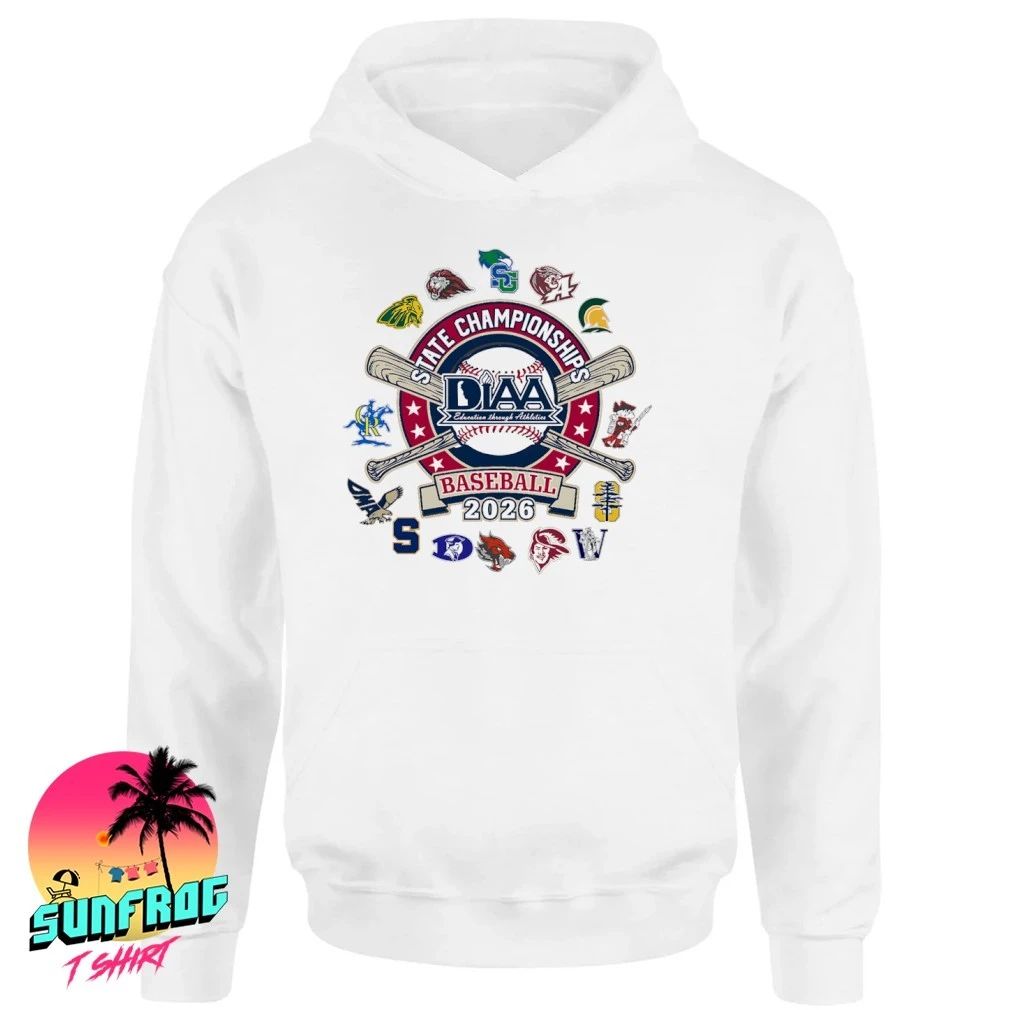 DIAA Baseball States Championships 2026 logos shirt
