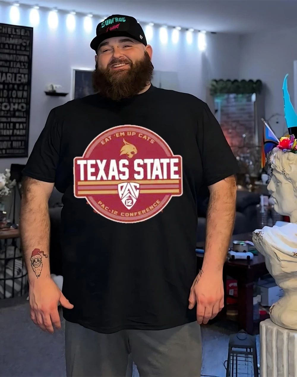 Texas State Bobcats PAC 12 Conference shirt