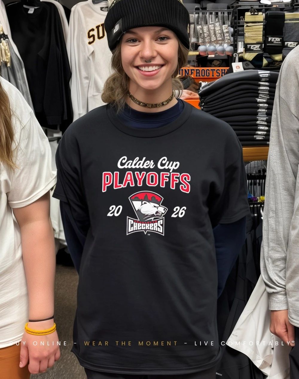 Charlotte Checkers 2026 Calder Cup Playoffs shirt