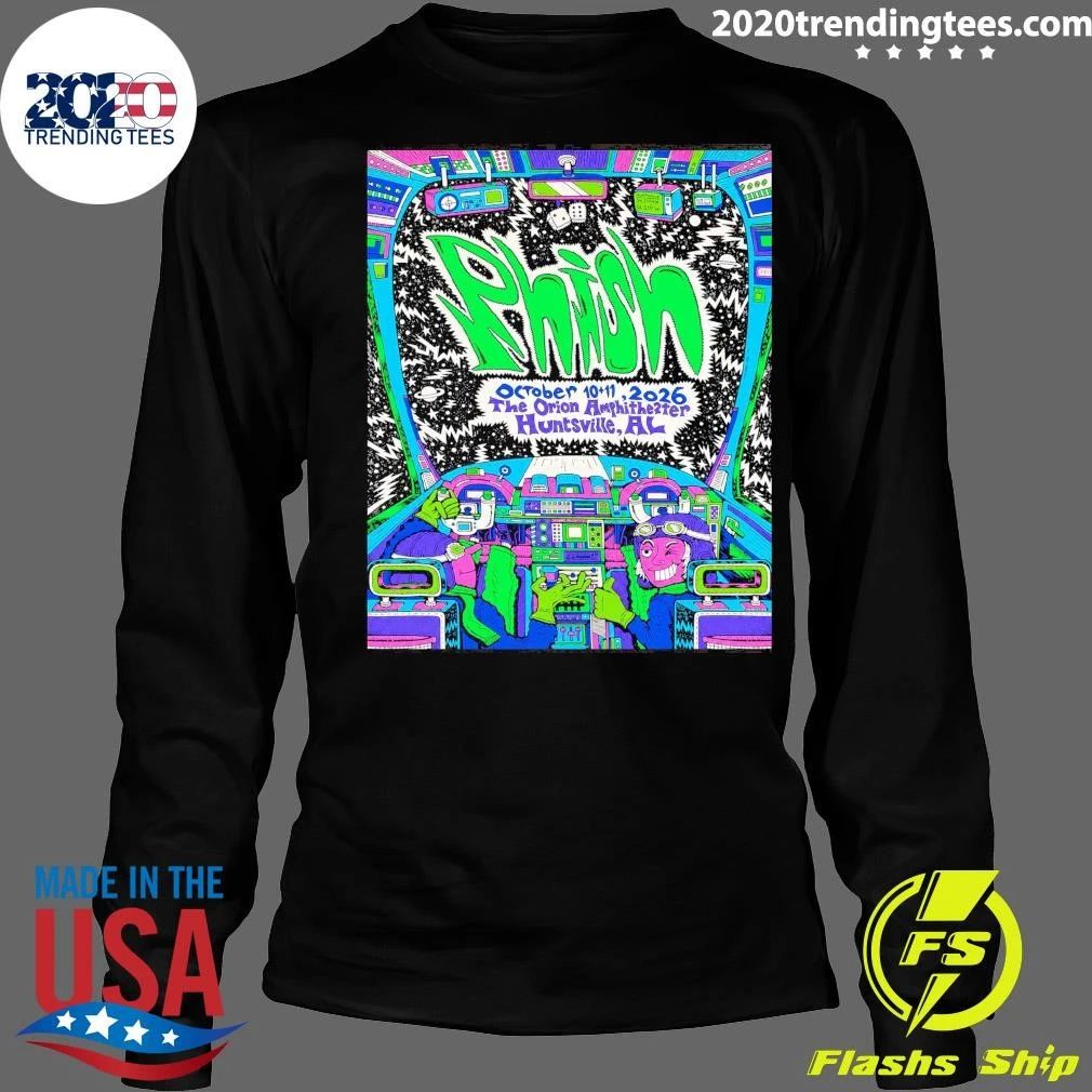 Phish Dry Goods Huntsville Al 2026 Venue Poster Live At Shirt