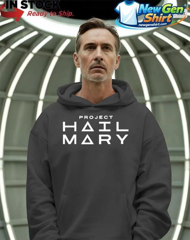 Project Hail Mary Logo Heavyweight Garment-Dyed Shirt