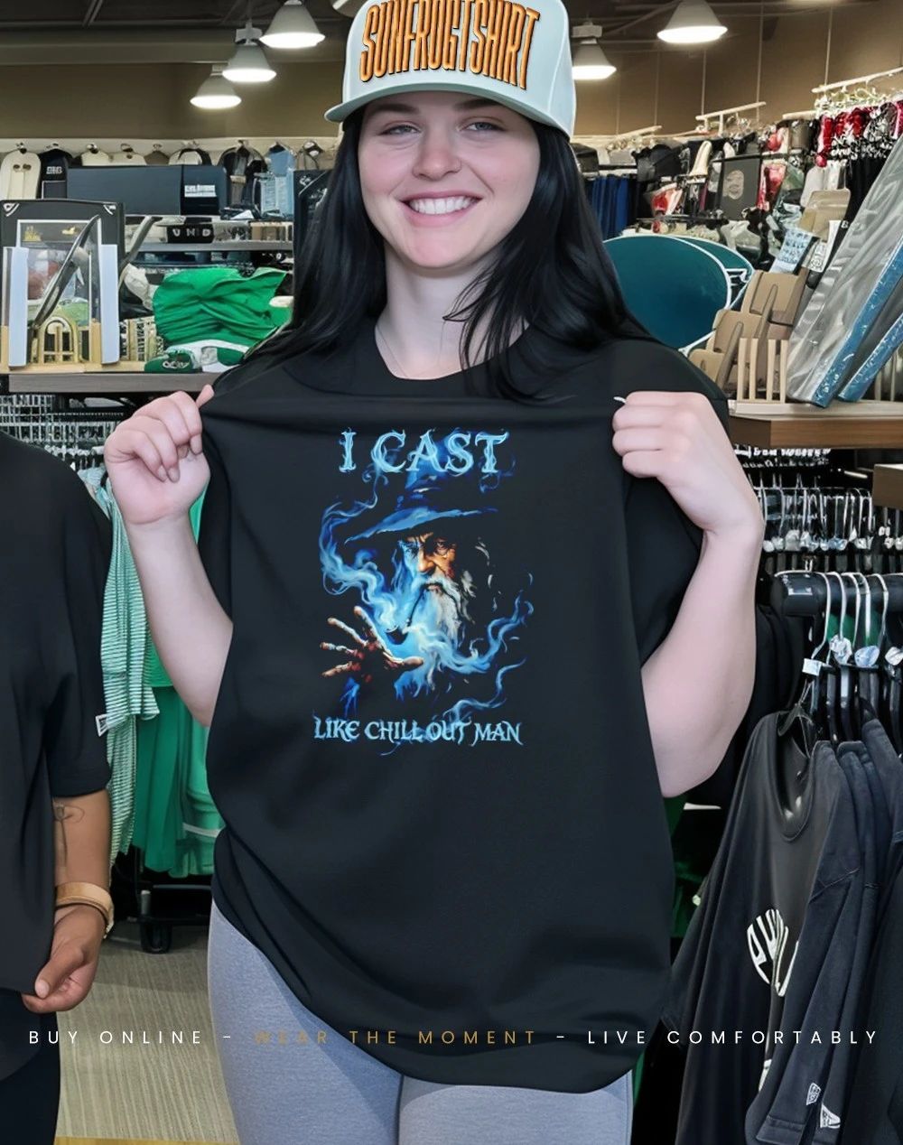 Wizard I Cast Like Chill Out Man shirt