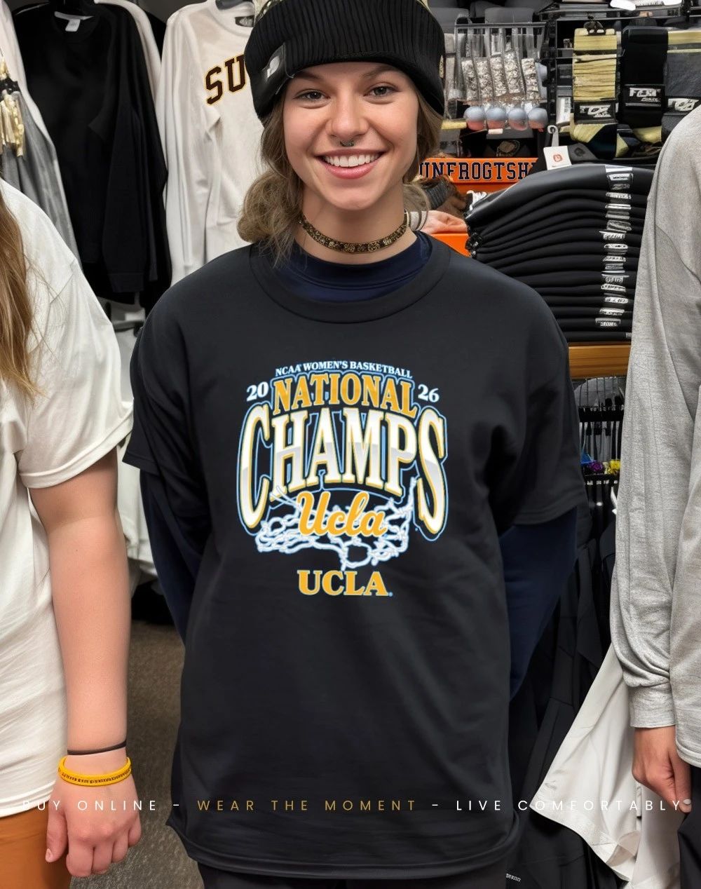 UCLA Women’s Basketball 2026 Women’s Basketball National Champions Net shirt