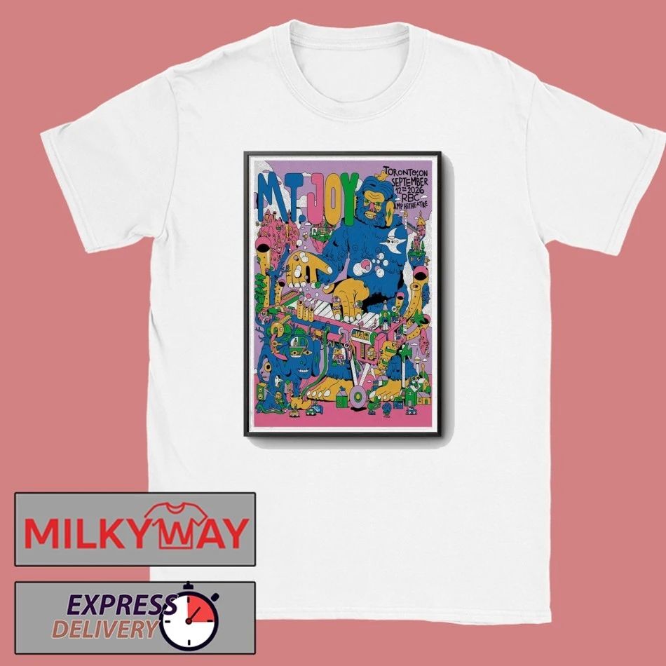 Mt. Joy Sept 12 2026 RBC Amphitheatre In Toronto ON Poster shirt