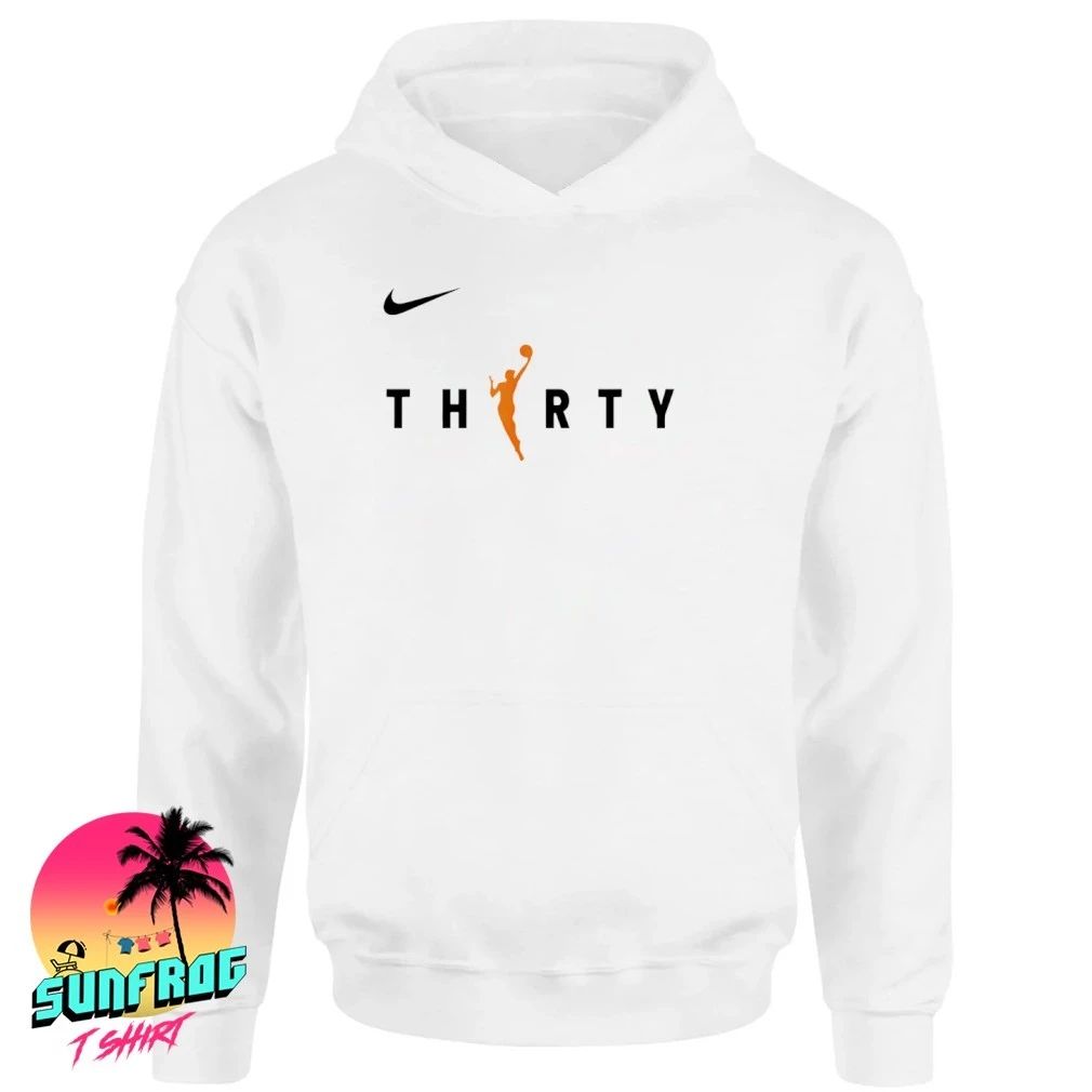Miami Heat player wearing Thirty WNBA logo shirt