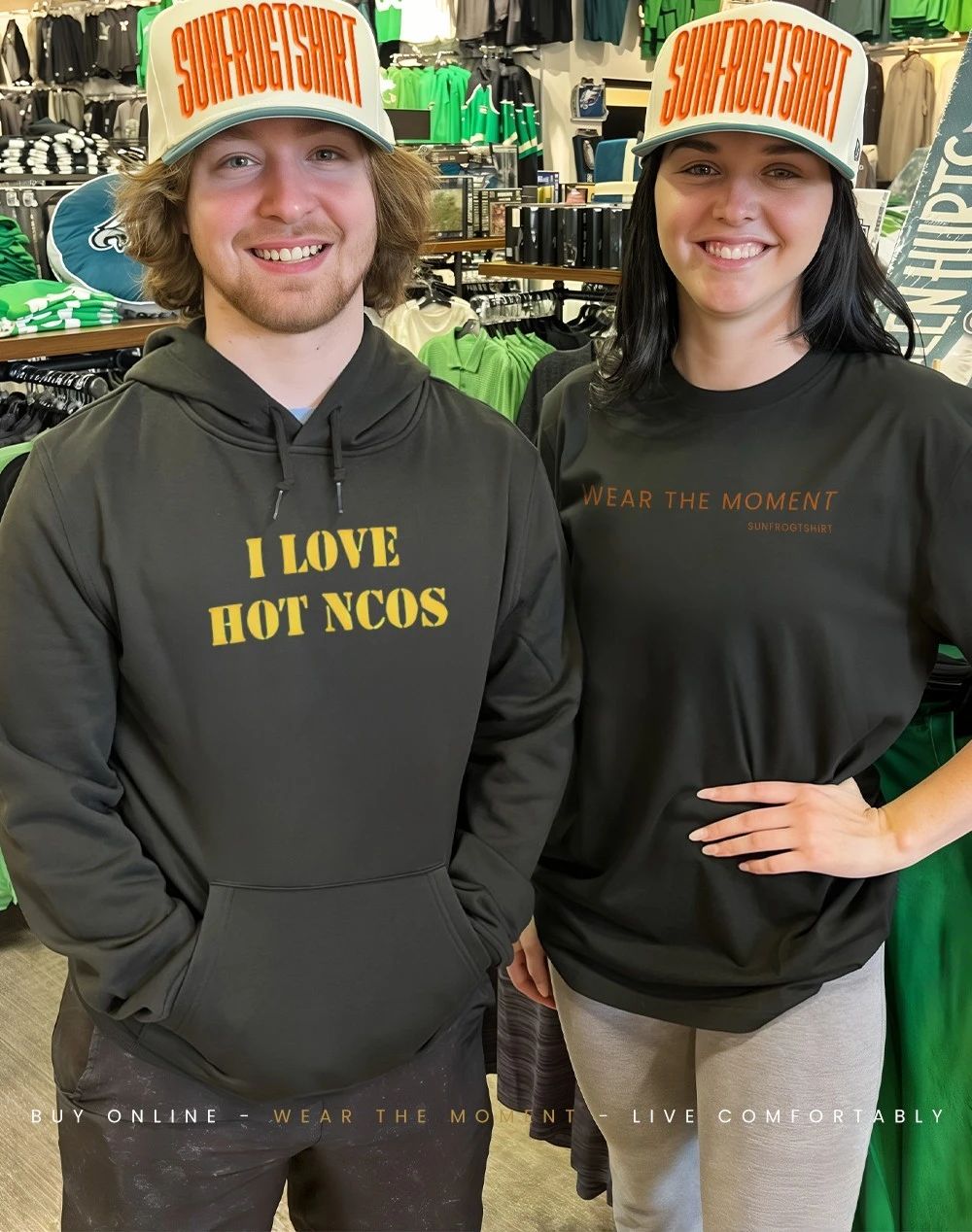 I love hot ncos skivvy shirt
