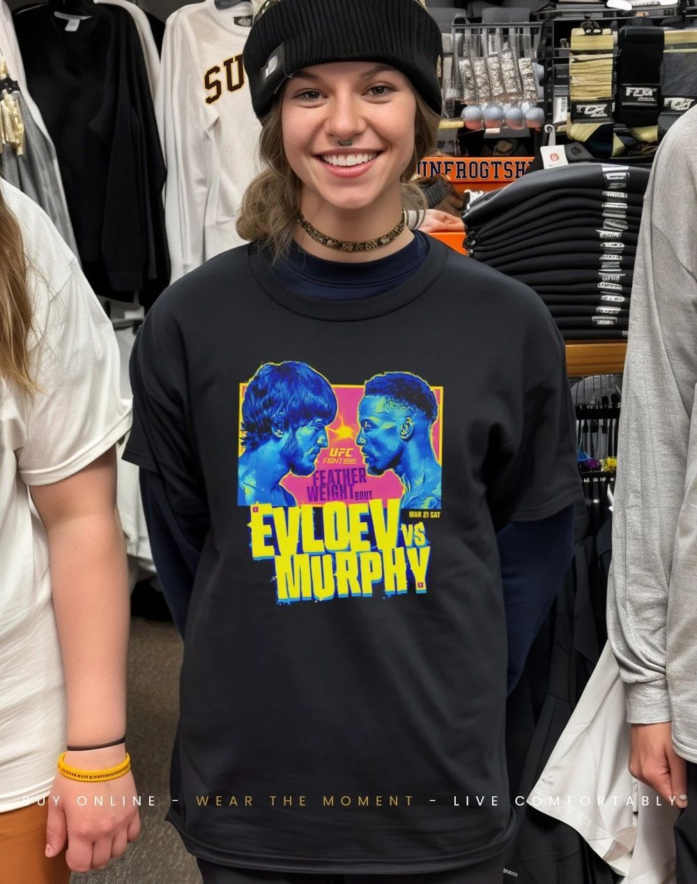 UFC Fight Night 2026 Evloev Vs Murphy Match Up shirt