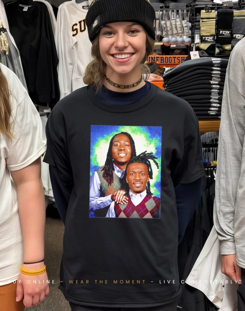 Timberwolves Step Turbos Ayo Dosunmu and Bones Hyland Front and Back shirt