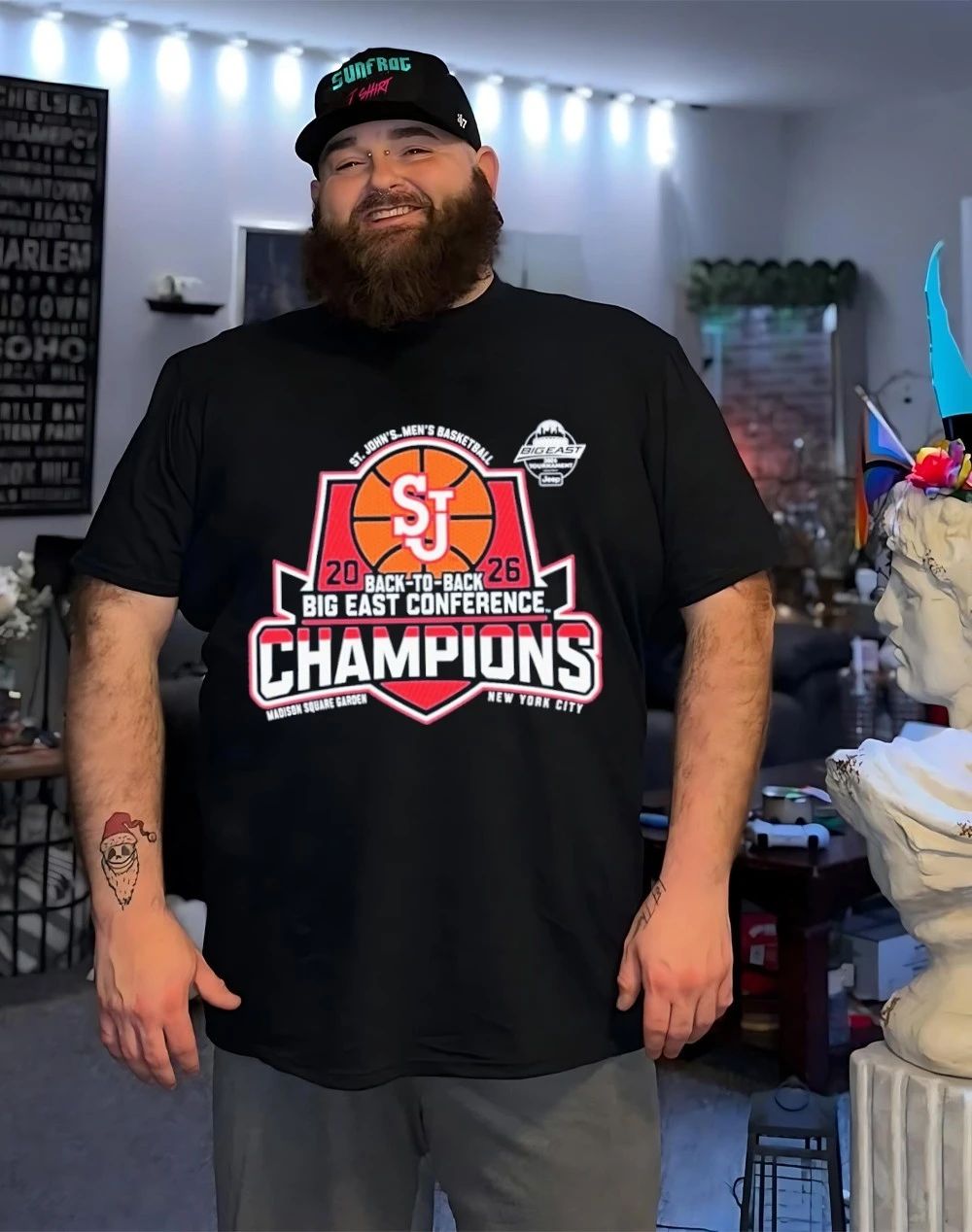 St. John’s Red Storm Back To Back Men’s Basketball 2026 Big East Tournament Champions shirt