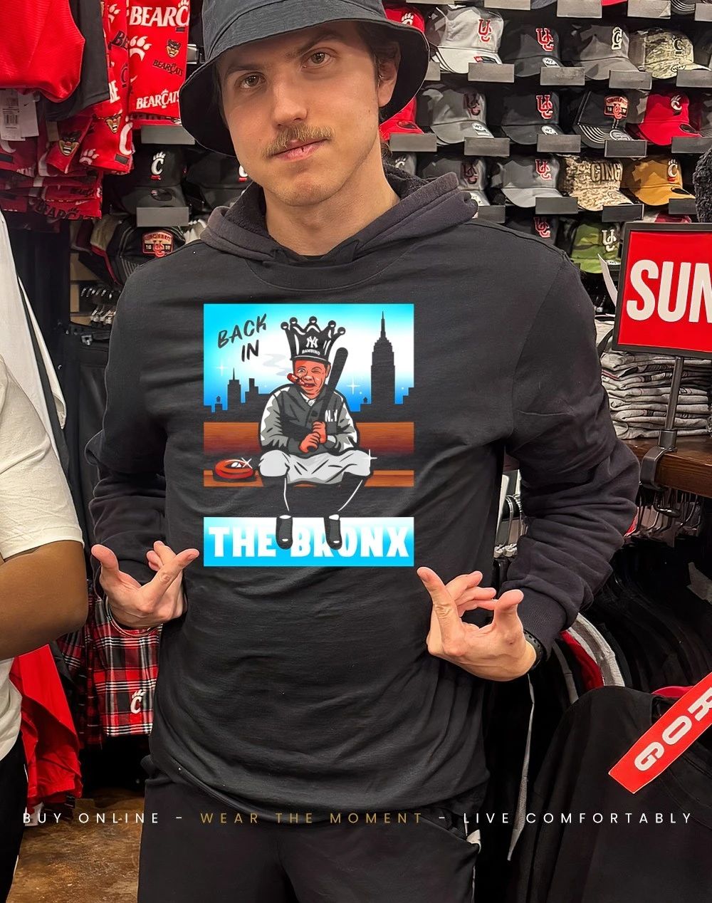 Bambino The Bronx Opening Day at The Stadium shirt
