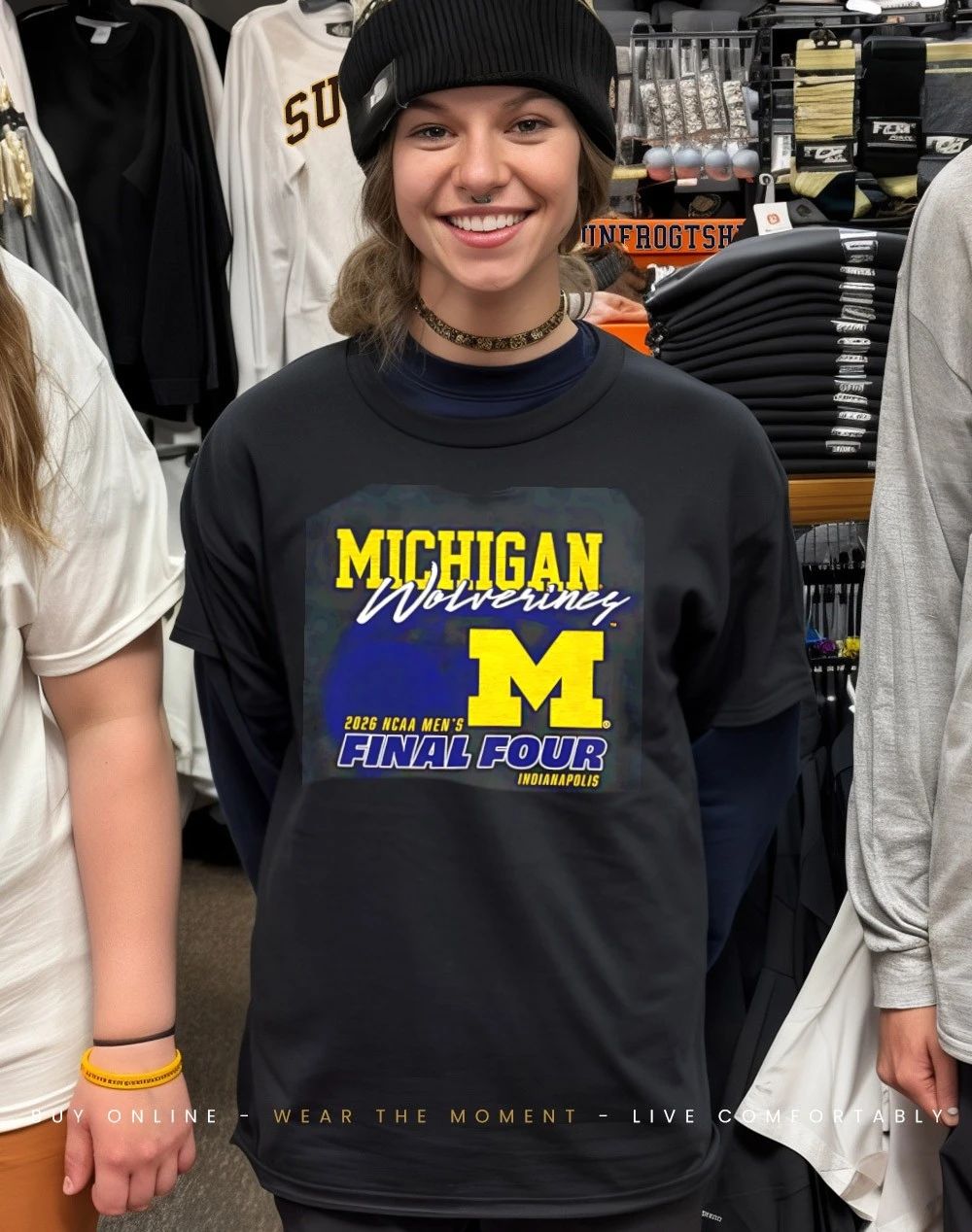 Michigan Wolverines 2026 NCAA Men’s Final Four basketball vintage shirt