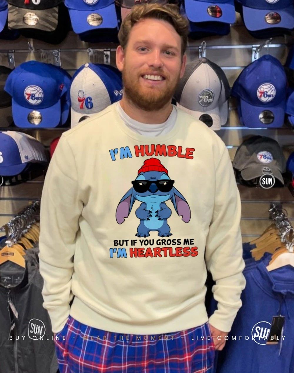 Grinch sunglasses I’m humble but if you gross me I’m heartless shirt