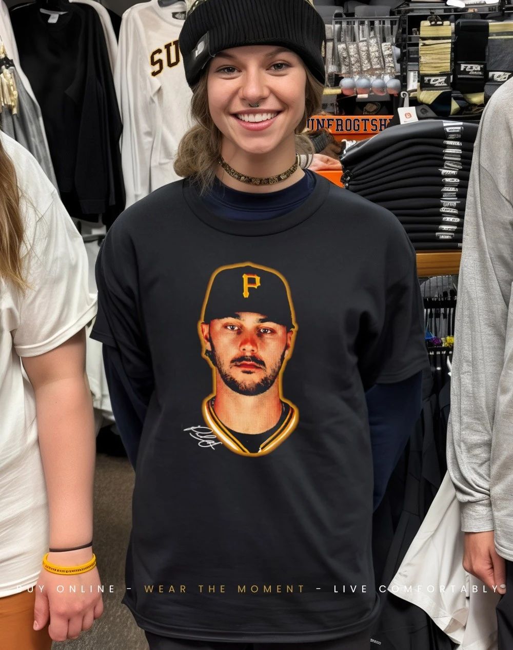 Pittsburgh Pirates Paul Skenes Outerstuff Headliner signature shirt
