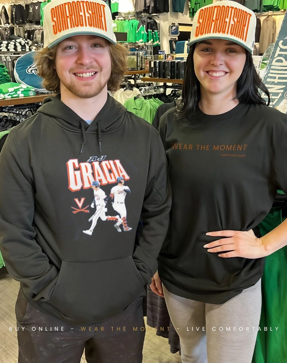 Aj Gracia Virginia baseball player collage ’26 shirt