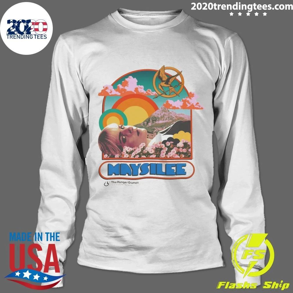 The Hunger Games Sunrise on the Reaping Maysilee Retro Shirt